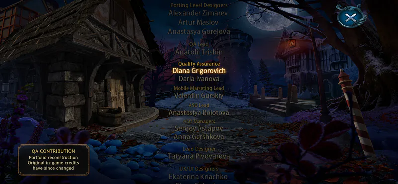 Dark Romance 13 in-game credits